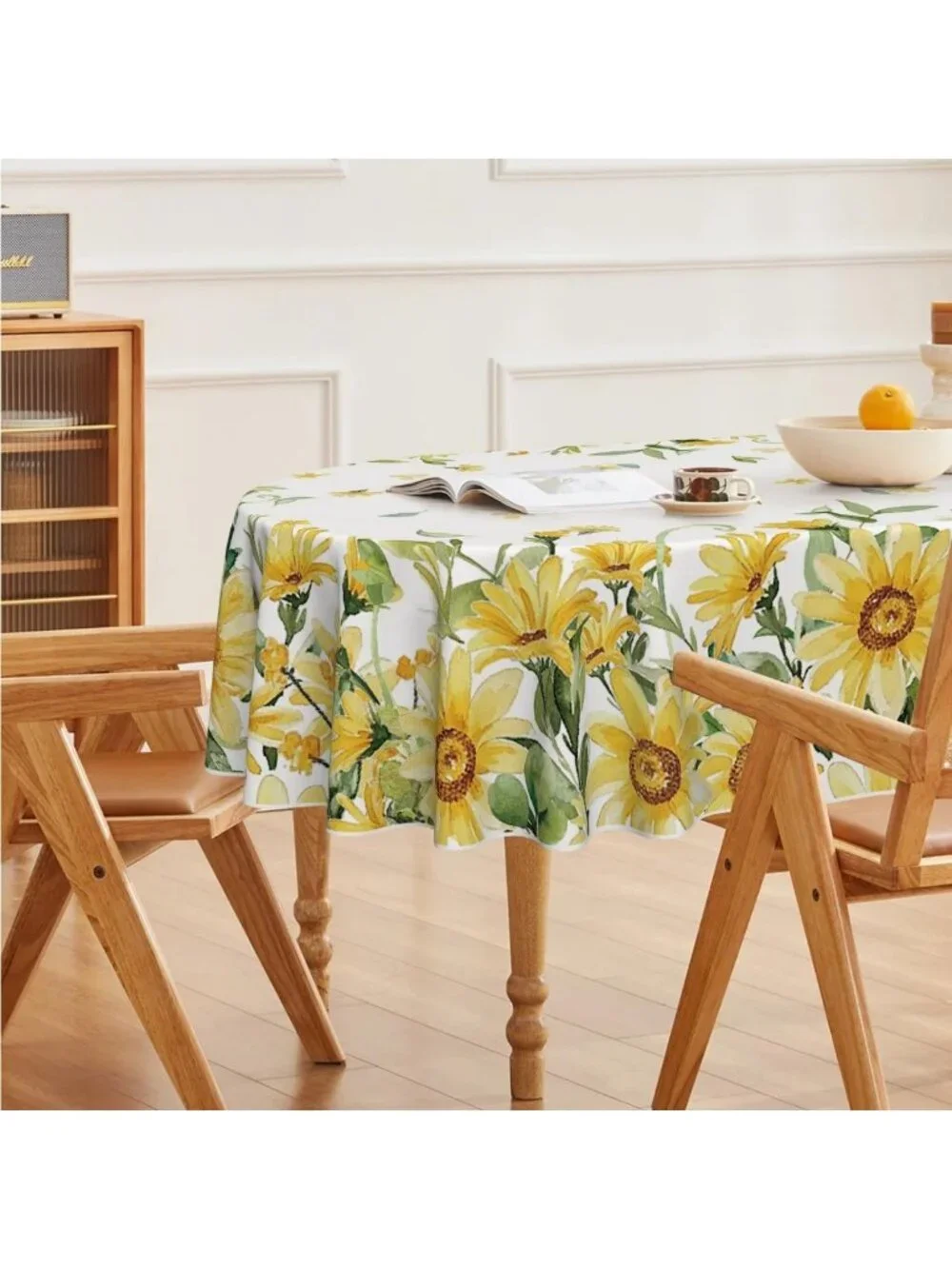 Spring Sunflower Tablecloth 60x84
